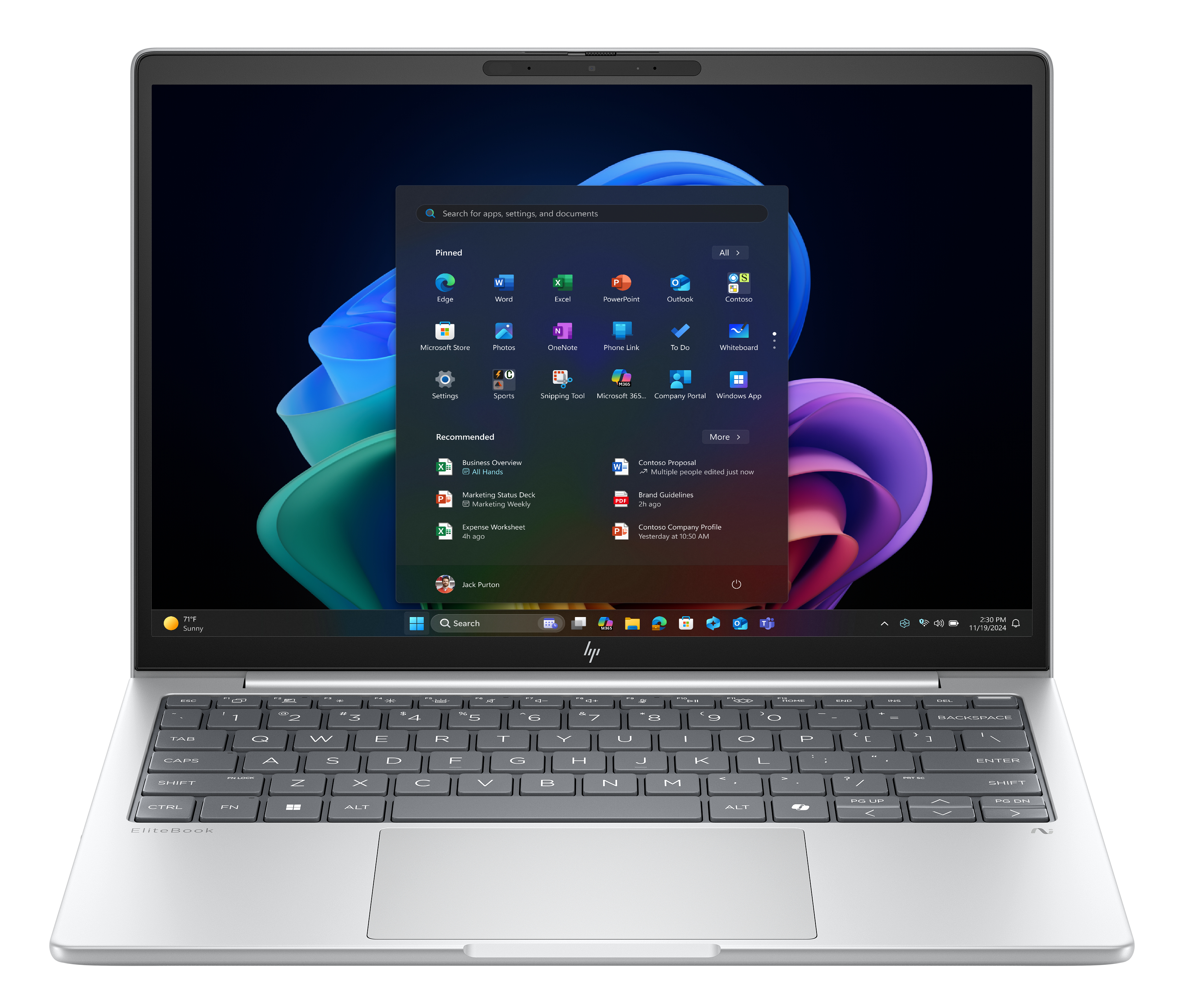 HP EliteBook 8 EB8G1a13AI RA7P350 13 32GB/1T PC NL Copilot+ PC AMD Ryzen AI 7 350 Laptop 33,8 cm (13.3") WUXGA LPDDR5x-SDRAM 1 TB SSD Wi-Fi 7 (802.11be) Windows 11 Pro Zilver (A26ZTEA#ABH) thumbnail