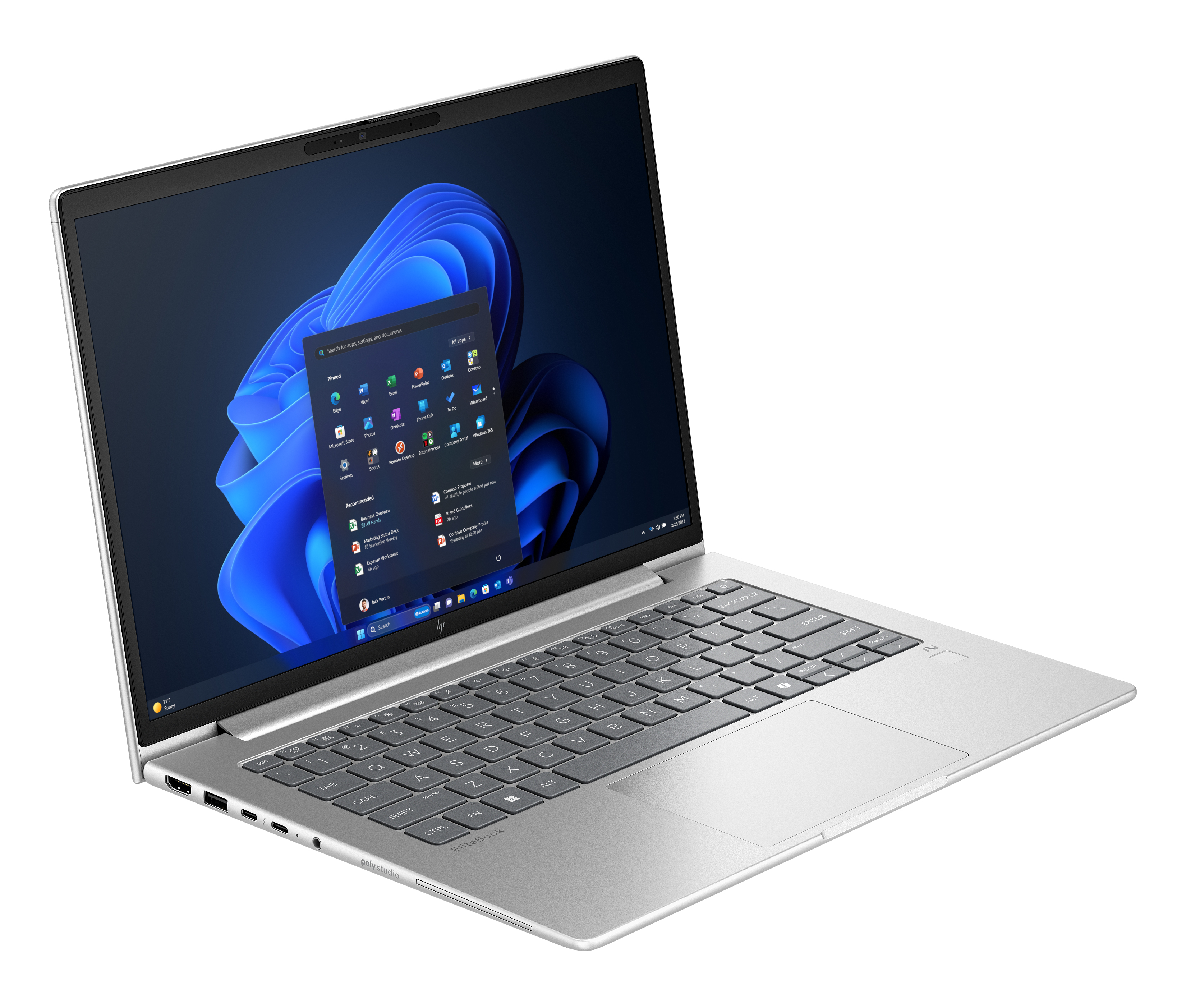 HP EliteBook 6 EB6G1a14AI RAI5340 14 24GB/512 PC NL Copilot+ PC AMD Ryzen AI 5 340 Laptop 35,6 cm (14") WUXGA DDR5-SDRAM 512 GB SSD Wi-Fi 7 (802.11be) Windows 11 Pro Zilver (AD4T0ET#ABH) thumbnail