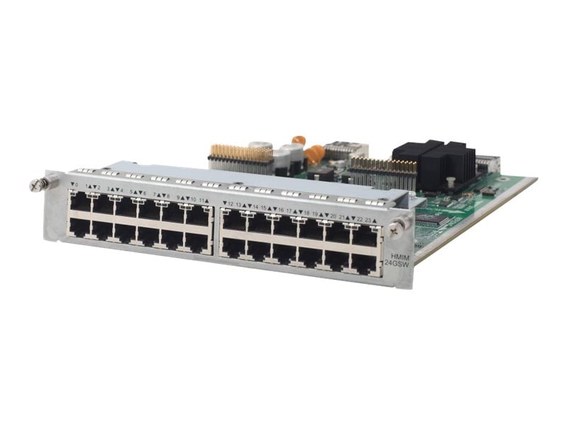 HPE MSR 24p Gig-T Switch HMIM Mod (JG426A) thumbnail