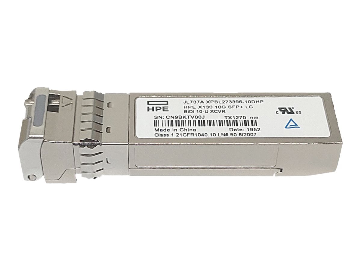 HPE Networking X130 10G SFP+LC BiDi 10k (JL737A) thumbnail