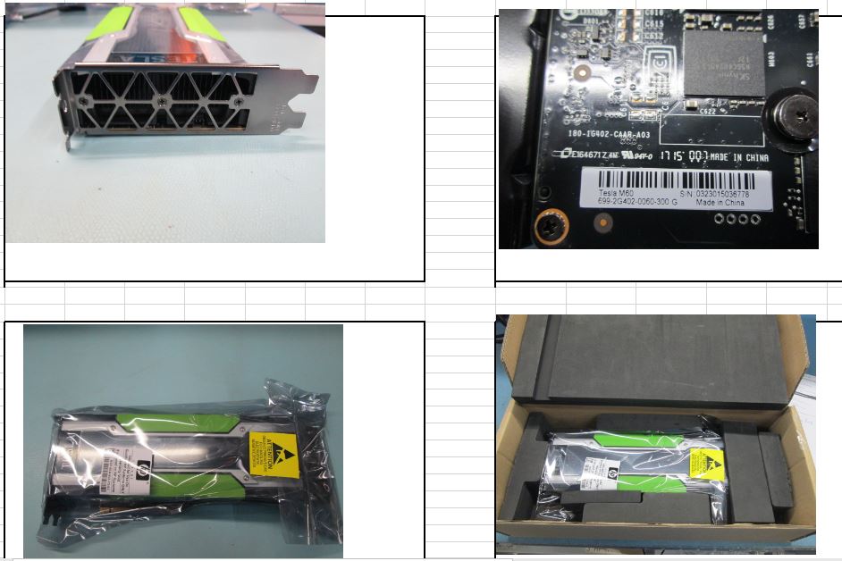 HPE NVIDIA Tesla M60 RAF Dual Reman Mod (M3X67AR) thumbnail