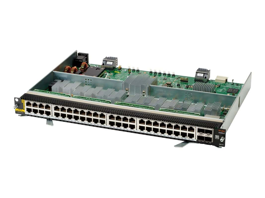 HPE Aruba 6400 48p SR5 CL6 PoE 4SFP56 v2 (R0X41C) thumbnail