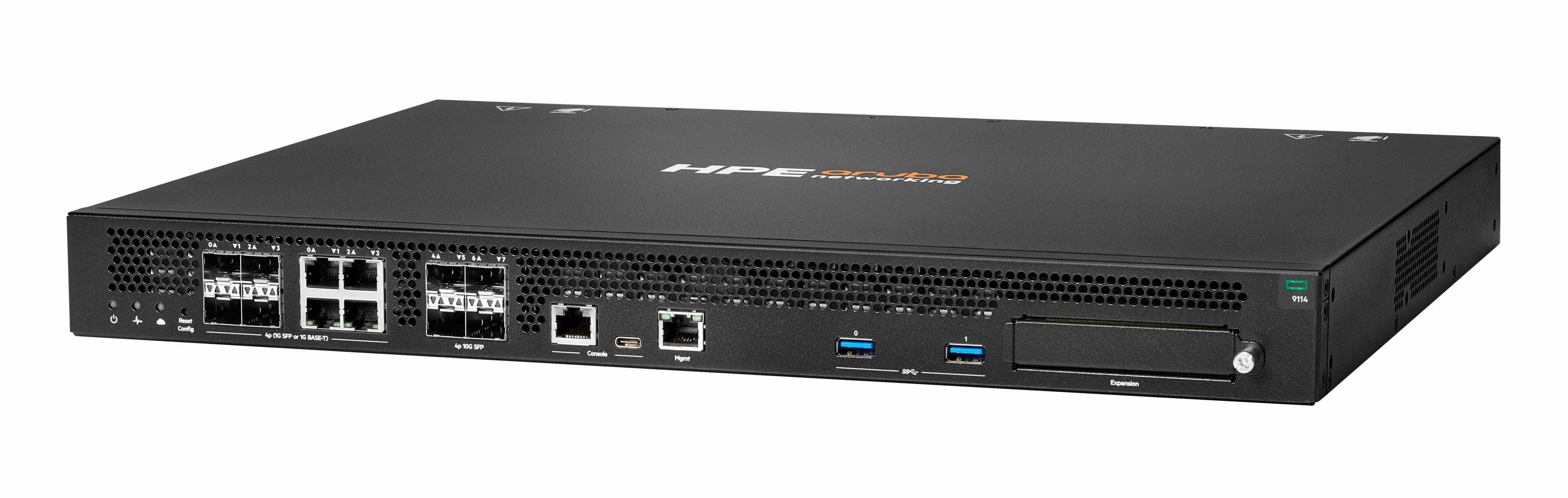 HPE Aruba Nwking 9114 4x SFP+4x Combo (R9M45A#ABB) thumbnail
