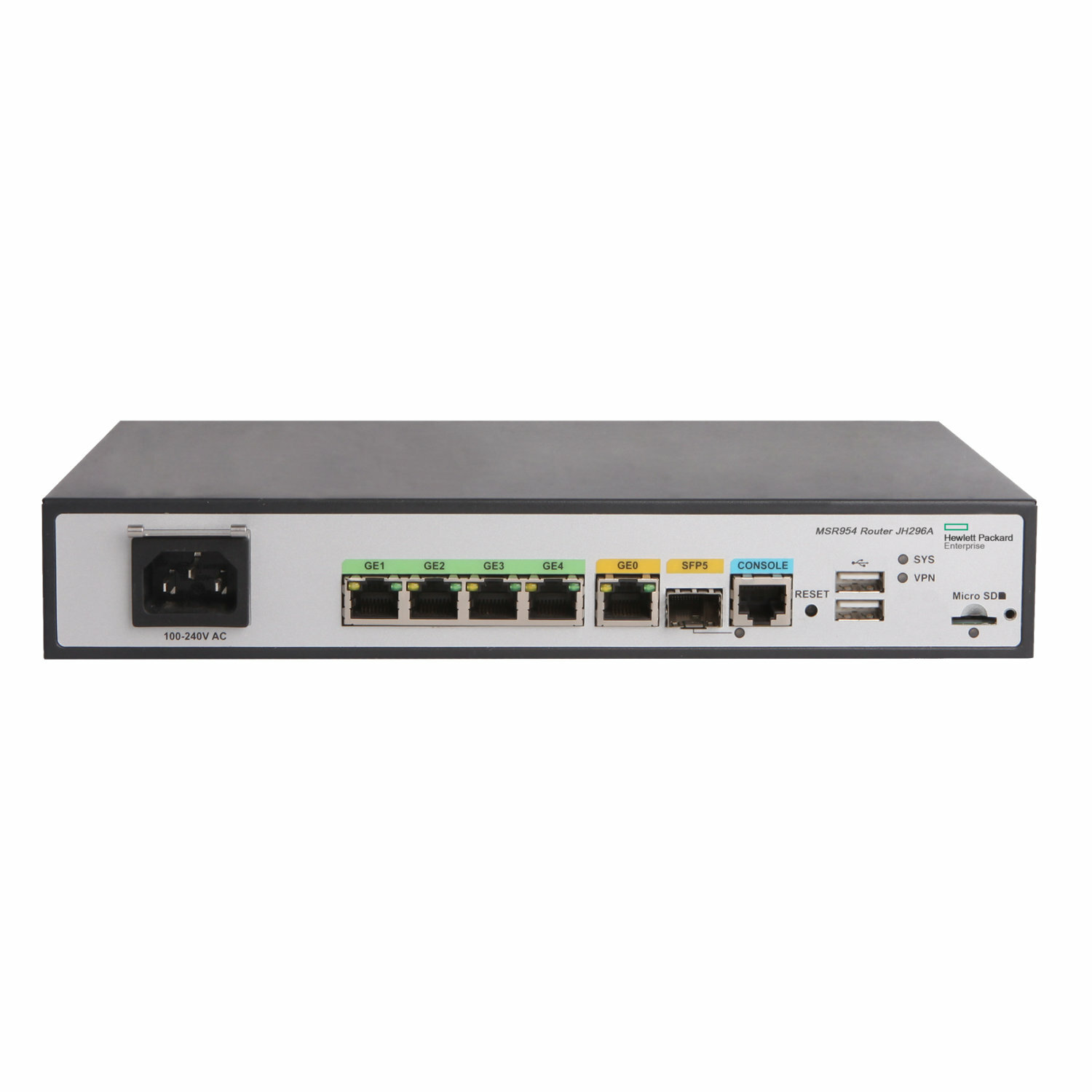 HPE Aruba Nwking 9106 RW 2x SFP+2x (S5Q45A) thumbnail