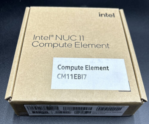 Intel NUC/11 i7 Comp Element CM11EBi716W L5 (BKCM11EBI716W) thumbnail