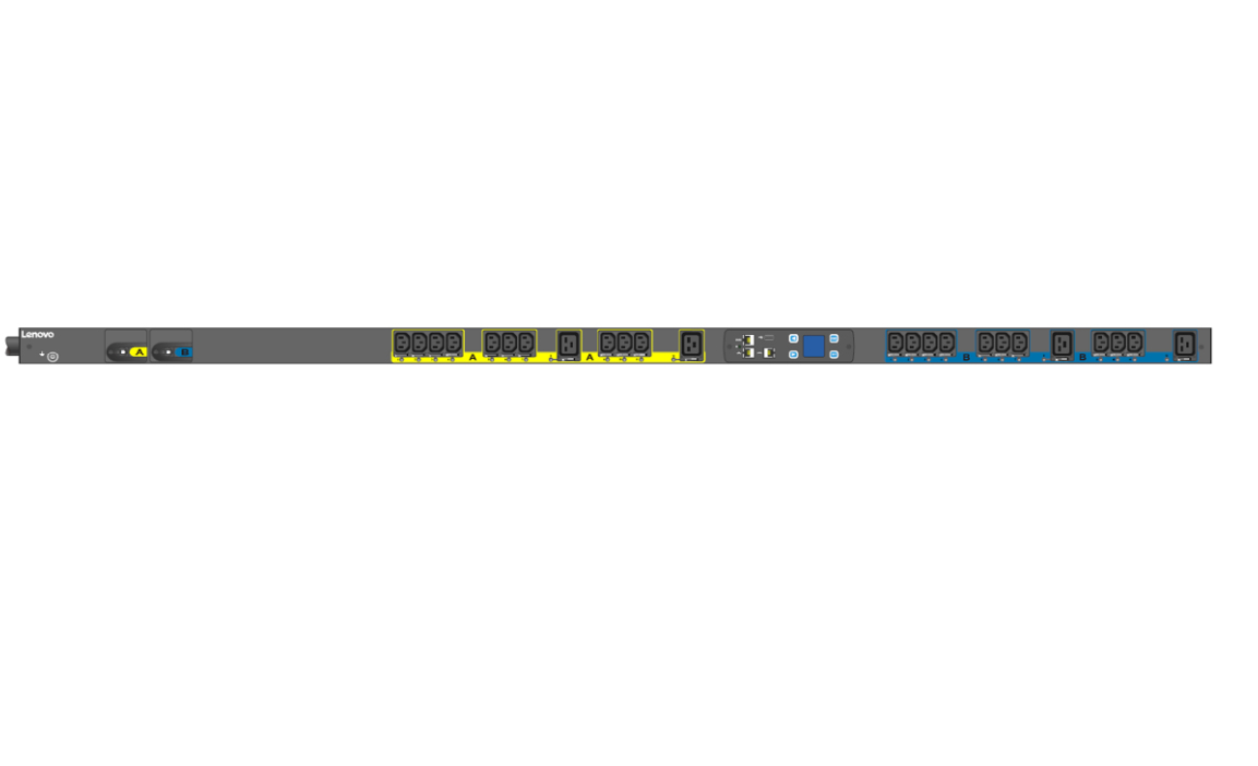 Lenovo 00YJ780 energiedistributie 24 AC-uitgang(en) 0U (00YJ780) thumbnail