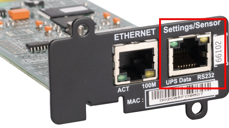 Lenovo IBM LCD UPS Network mgmt Card (46M4110) thumbnail