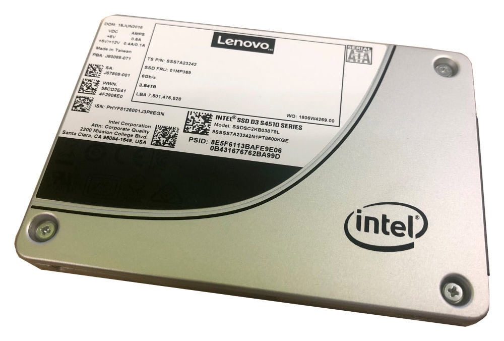 Lenovo 4XB7A38154 internal solid state drive 960 GB 2.5 SATA III 3D TLC NAND (4XB7A38154) thumbnail
