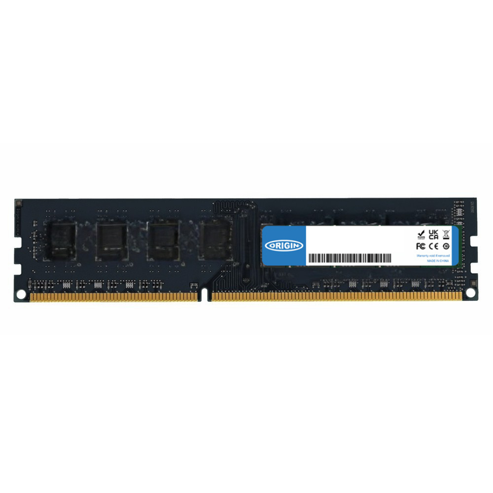 Origin Storage OM4G31600U1RX8NE15 geheugenmodule 4 GB 1 x 4 GB DDR3 240-pin DIMM (OM4G31600U1RX8NE15) thumbnail