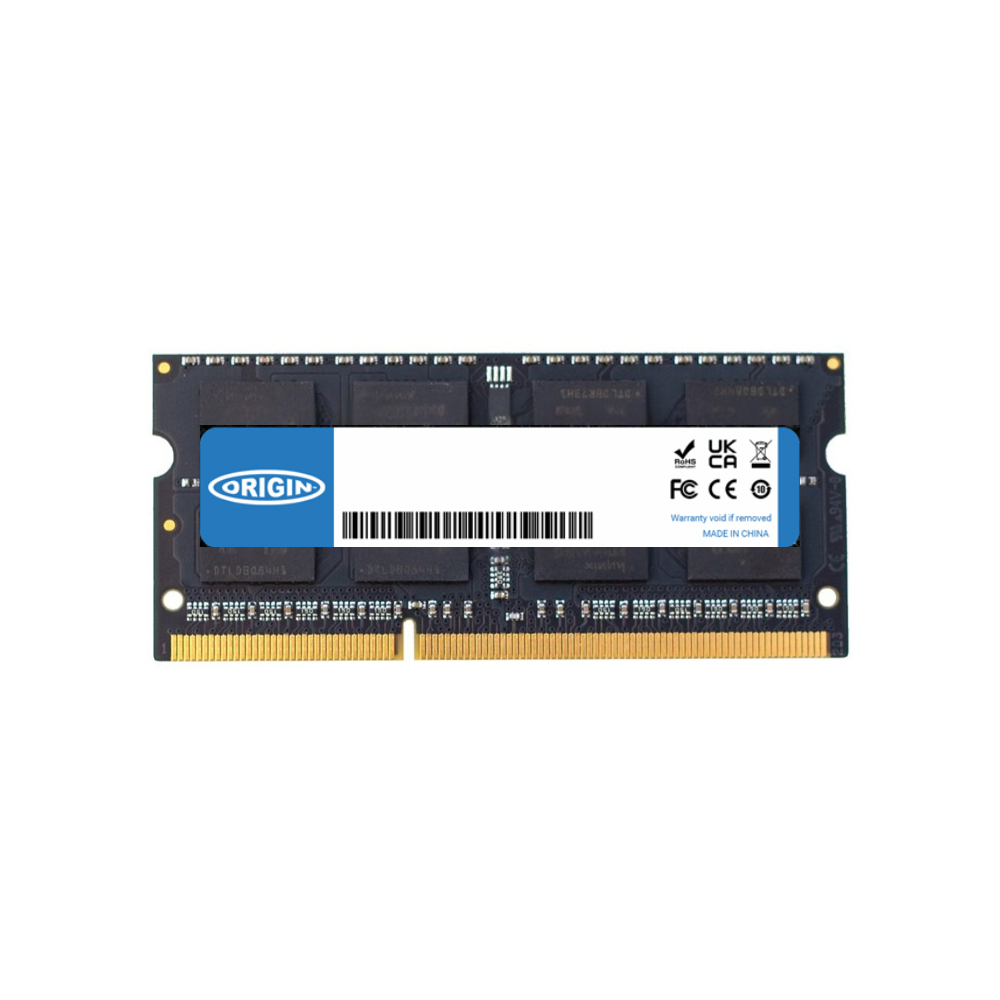 Origin Storage OM8G31600SO2RX8NE15 geheugenmodule 8 GB 1 x 8 GB DDR3 204-pin SO-DIMM (OM8G31600SO2RX8NE15) thumbnail