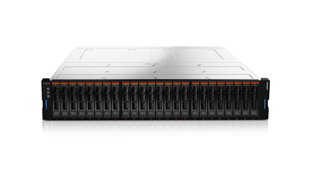 Lenovo Storage V3700 V2 disk array 0 TB Rack (2U) Zwart, Zilver (6535EN2) thumbnail