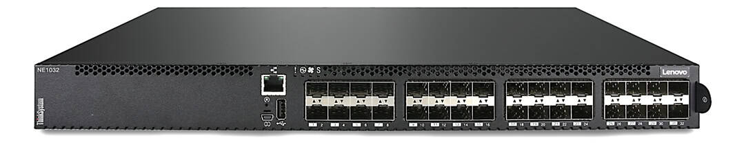 Lenovo NE1032 Managed 10G Ethernet (100/1000/10000) 1U Zwart (7159A1X) thumbnail
