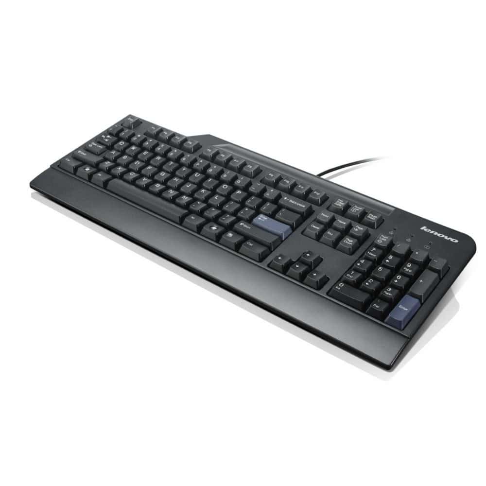 Lenovo Preferred Pro toetsenbord Universeel USB Belgisch Zwart (7ZB7A05519) thumbnail