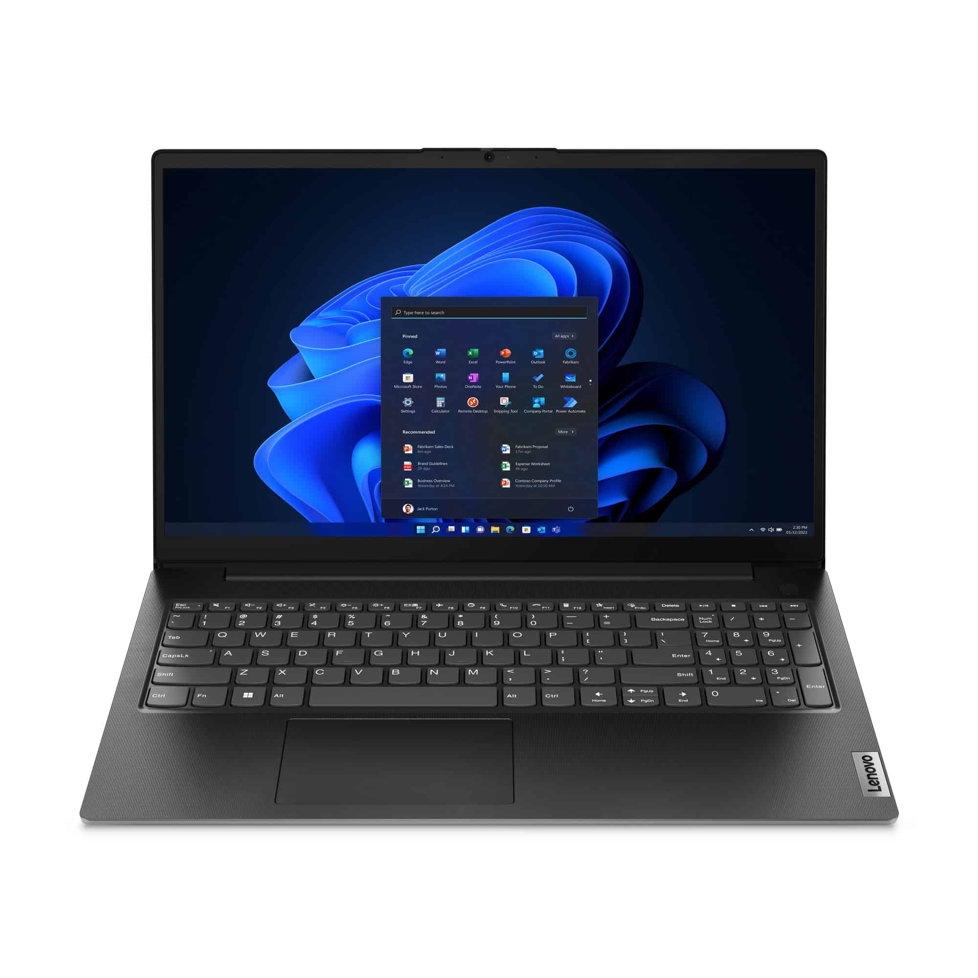 Lenovo V15 G4 AMN AMD Ryzen™ 5 7520U Laptop 39,6 cm (15.6) Full HD 8 GB LPDDR5-SDRAM 256 GB SSD Wi-Fi 5 (802.11ac) Windows 11 Pro Engels Zwart (82YU00UAMH) thumbnail