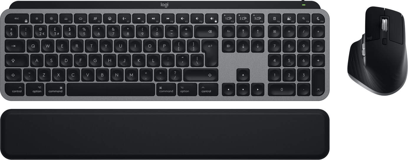 Logitech MX Keys S Combo for Mac Space Grey UK (920-012844) thumbnail