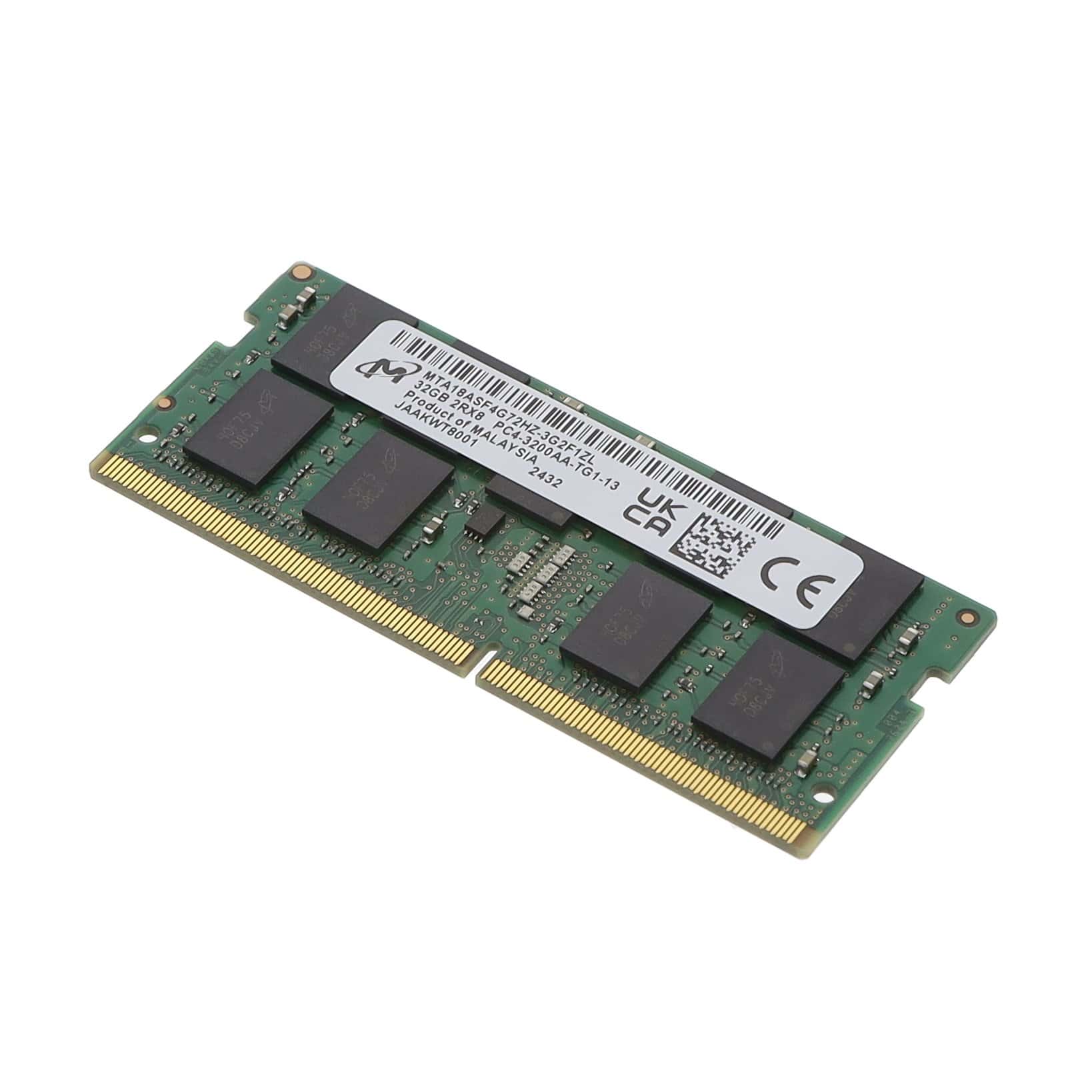 Micron DDR4 VLP ECC UDIMM 16GB 2Rx8 3200 (MTA18ADF2G72AZ-3G2R1R) thumbnail