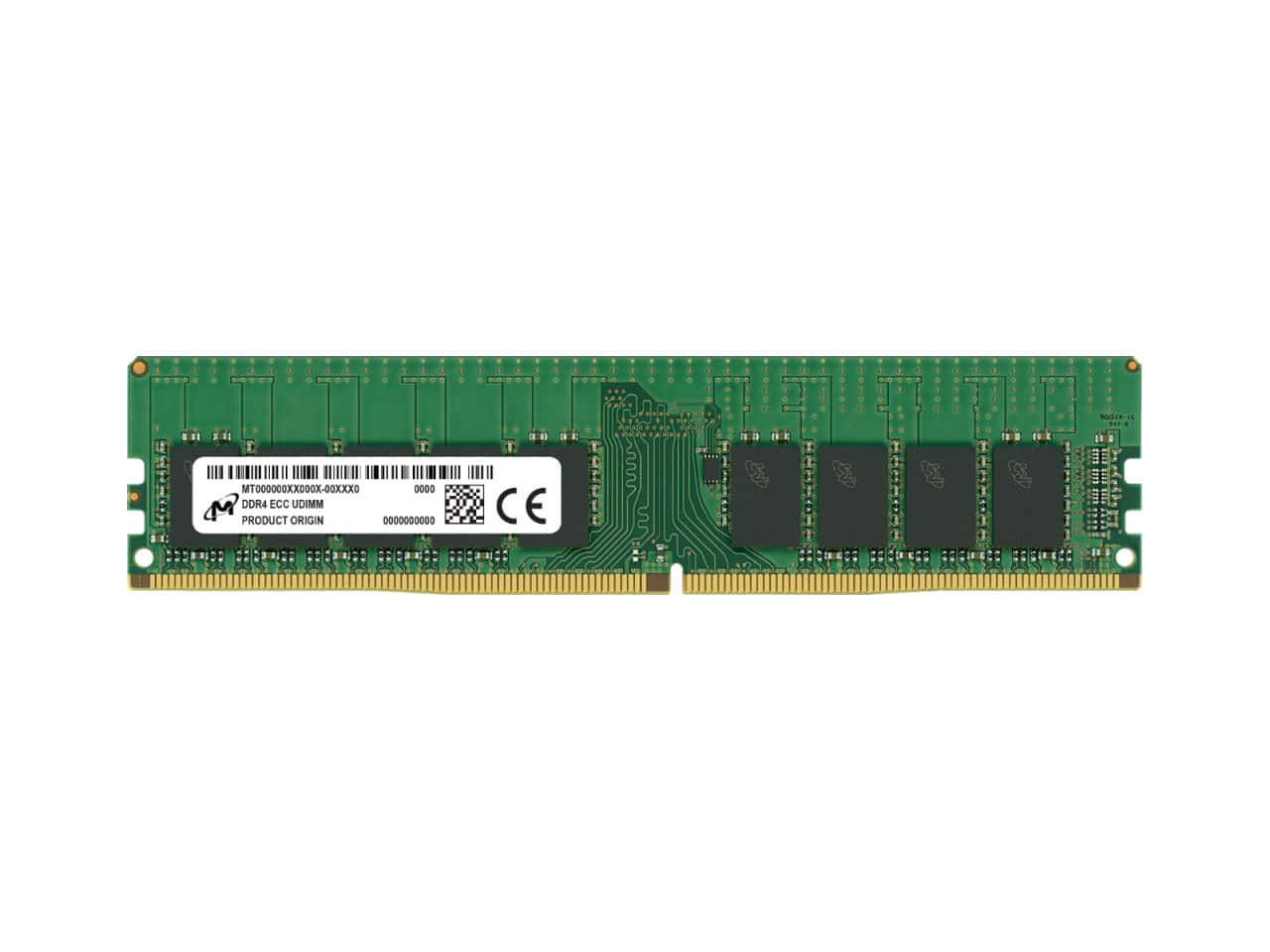 Micron DDR4 ECC SODIMM 16GB 1Rx8 3200 (MTA9ASF2G72HZ-3G2F1R) thumbnail