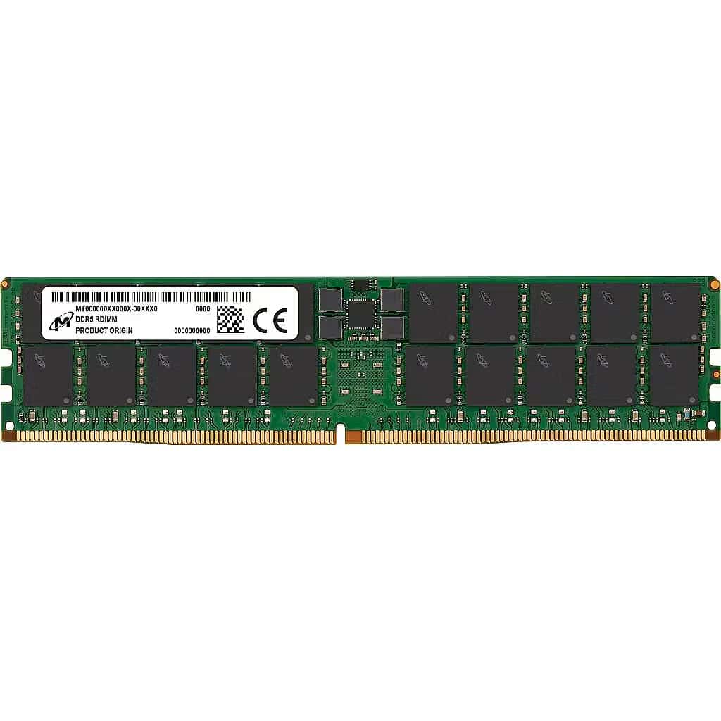 Micron 32GB DDR5-4800 RDIMM (MTC20F2085S1RC48BA1R) thumbnail