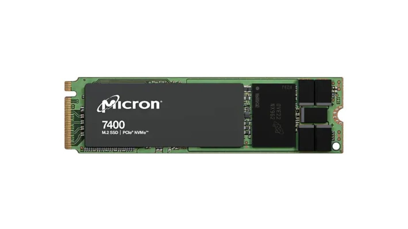Micron 7400 MAX 800GB NVMe M.2 SSD (MTFDKBA800TFC-1AZ1ZABYYR) thumbnail