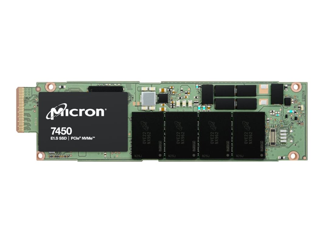 Micron 7450 PRO 3840GB NVMe E1.S SSD (MTFDKBZ3T8TFR-1BC1ZABYYR) thumbnail