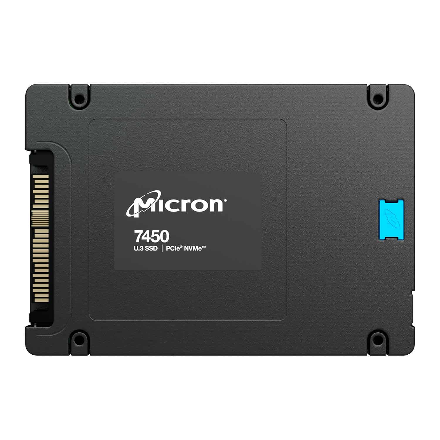 Micron 7400 MAX 800GB NVMe U.3 SSD (MTFDKCB800TFC-1AZ1ZABYYR) thumbnail