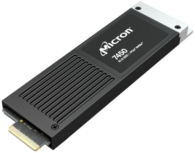 Micron 7450 PRO 1920GB NVMe E1.S 15mm (MTFDKCE1T9TFR-1BC15ABYYR) thumbnail