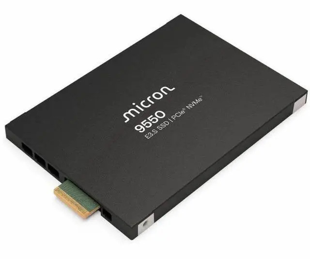 Micron 9550 PRO 15360GB NVMe E3.S SSD (MTFDLBQ15T3THA-1BK1DABYYR) thumbnail