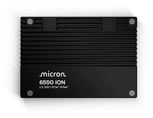 Micron 6550 ION 30.7TB NVMe E3.S SSD (MTFDLBQ30T7THL-1BK1DFCYYR) thumbnail
