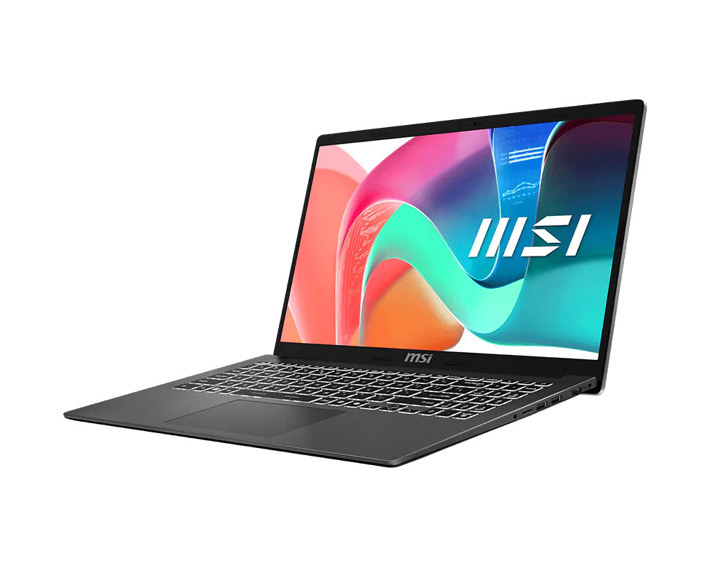 MSI 13.3I FHD 60 HZ / INTEL CORE I5-1335U / INTEL IRIS XE / 8GB DDR4 /512GB SSD / WINDOWS 11 HOME PLUS (9S7-13S122-007) thumbnail