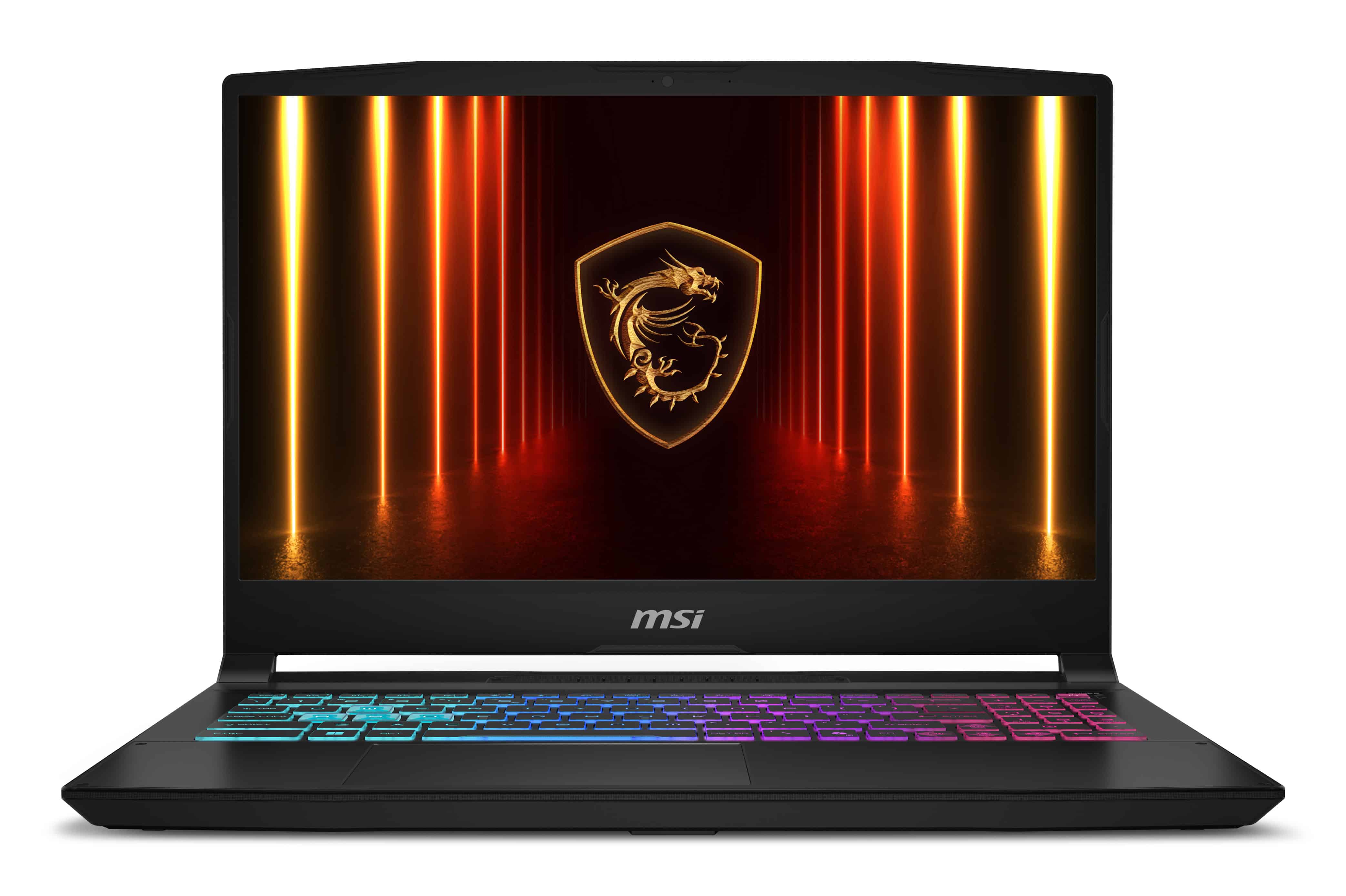 MSI Katana 15 HX B14WFK-073NL Intel® Core™ i7 i7-14650HX Laptop 39,6 cm (15.6) Full HD 16 GB DDR5-SDRAM 512 GB SSD NVIDIA GeForce RTX 5060 Wi-Fi 6E (802.11ax) Windows 11 Home Zwart (9S7-1587C1-073) thumbnail
