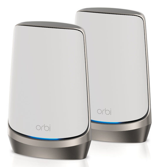 NETGEAR Orbi Quad-band RBKE963 AXE11000 WiFi 6E Mesh System (RBKE962-100EUS) thumbnail