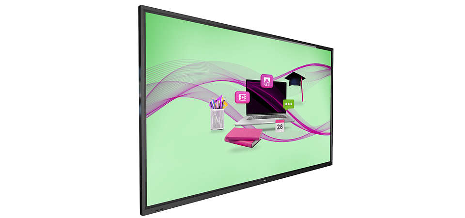Philips 86BDL4052E/00 beeldkrant 2,18 m (86") LCD Wifi 380 cd/m² 4K Ultra HD Zwart Touchscreen Android 10 (86BDL4052E/00) thumbnail