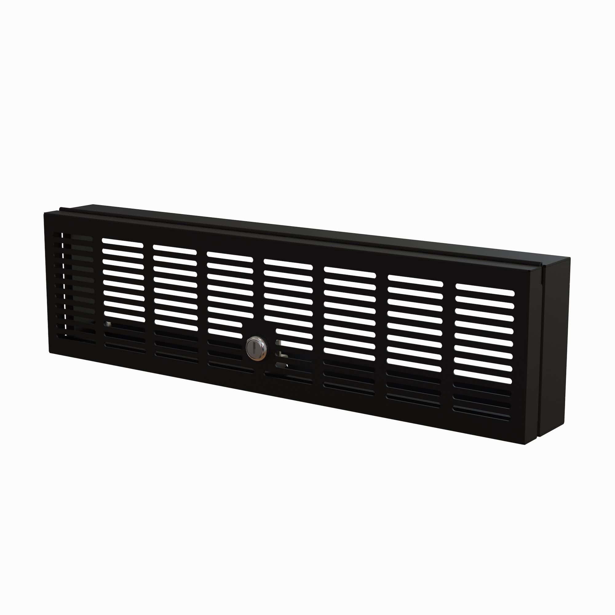 StarTech.com 3U Rack Veiligheidspaneel, Uitklapbaar/Vergrendelbaar Rack Cover voor Fysieke Beveiliging/Toegangscontrole van 19 Server Rack & Netwerk Cabinet, Voorgemonteerd (RKSECLK3U) thumbnail