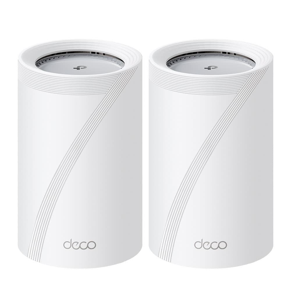 TP-Link Deco BE65 Pro (2-pack) Tri-band (2,4 GHz / 5 GHz / 6 GHz) Wi-Fi 7 (802.11be) Wit 3 Intern (DECO BE65 PRO(2-PACK)) thumbnail