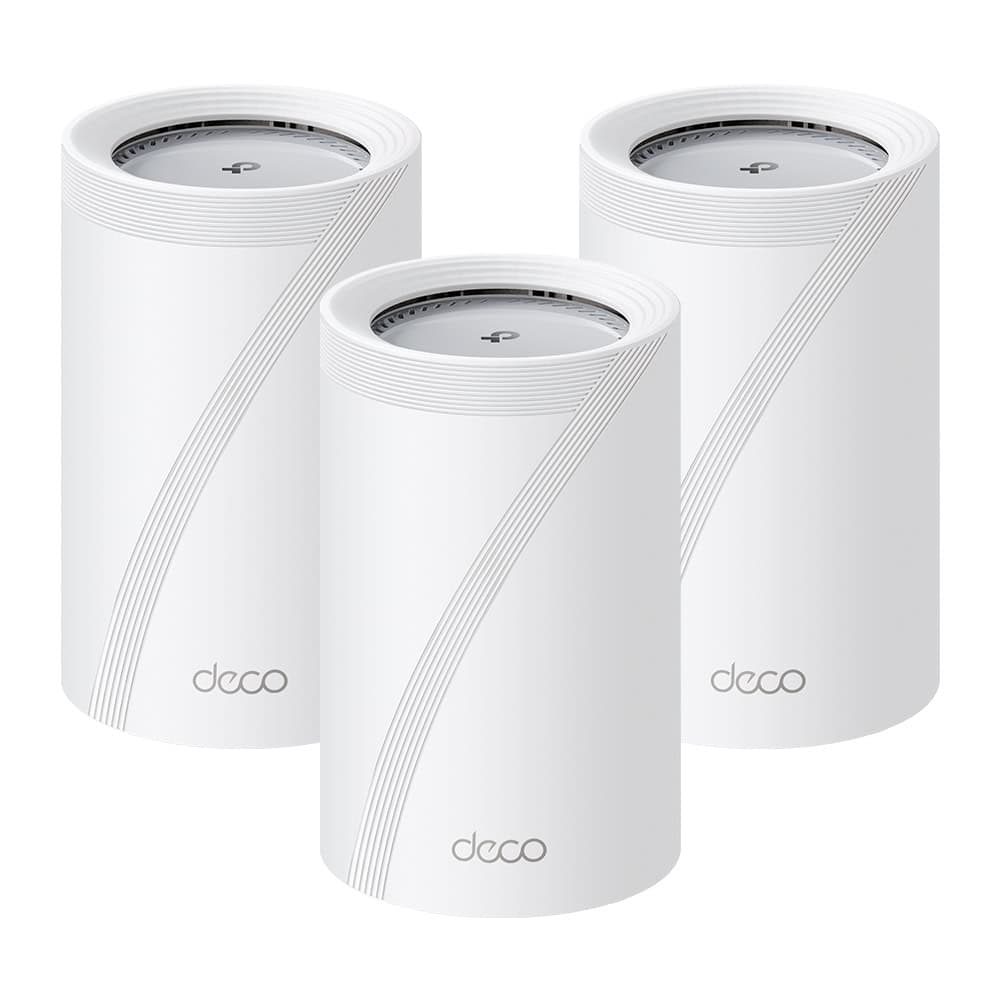 TP-Link Deco BE65 Pro Tri-band (2,4 GHz / 5 GHz / 6 GHz) Wi-Fi 7 (802.11be) Wit 3 Intern (DECO BE65 PRO(3-PACK)) thumbnail