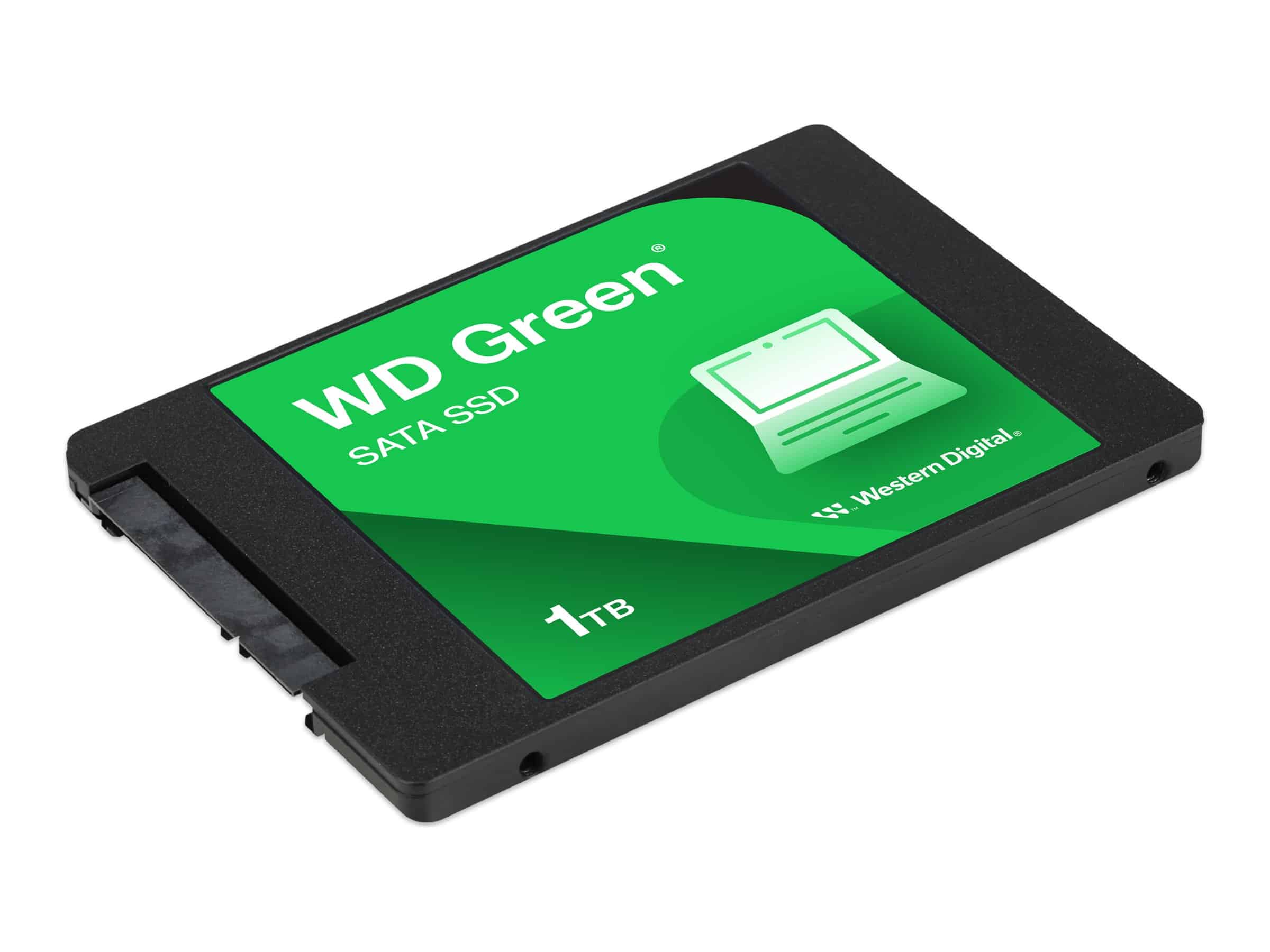 Western Digital WD Green SATA SSD 2,5 mit Gehäuse 1 TB (WDS100T3G0A-00BJG0) thumbnail