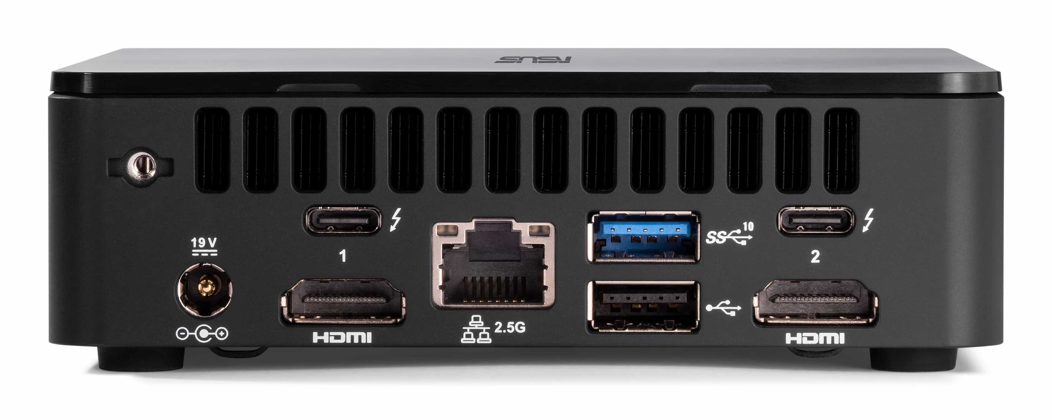 ASUS NUC 12 Pro Slim Kit RNUC12WSKI300002I UCFF Zwart i3-1220P (90AR00D1-M00030) thumbnail