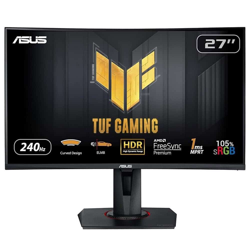 ASUS TUF Gaming VG27VQM computer monitor 68,6 cm (27") 1920 x 1080 Pixels Full HD LED Zwart (VG27VQM) thumbnail