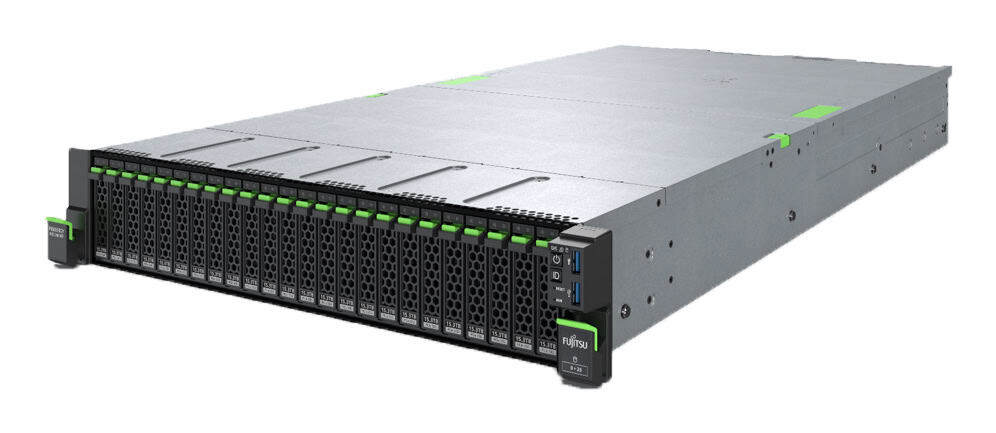 Fujitsu PRIMERGY RX2540 M7 server 0 GB Rack (2U) Intel® Xeon® Silver 4410T 2,7 GHz 32 GB DDR5-SDRAM 900 W (VFY:R2547SC231IN) thumbnail
