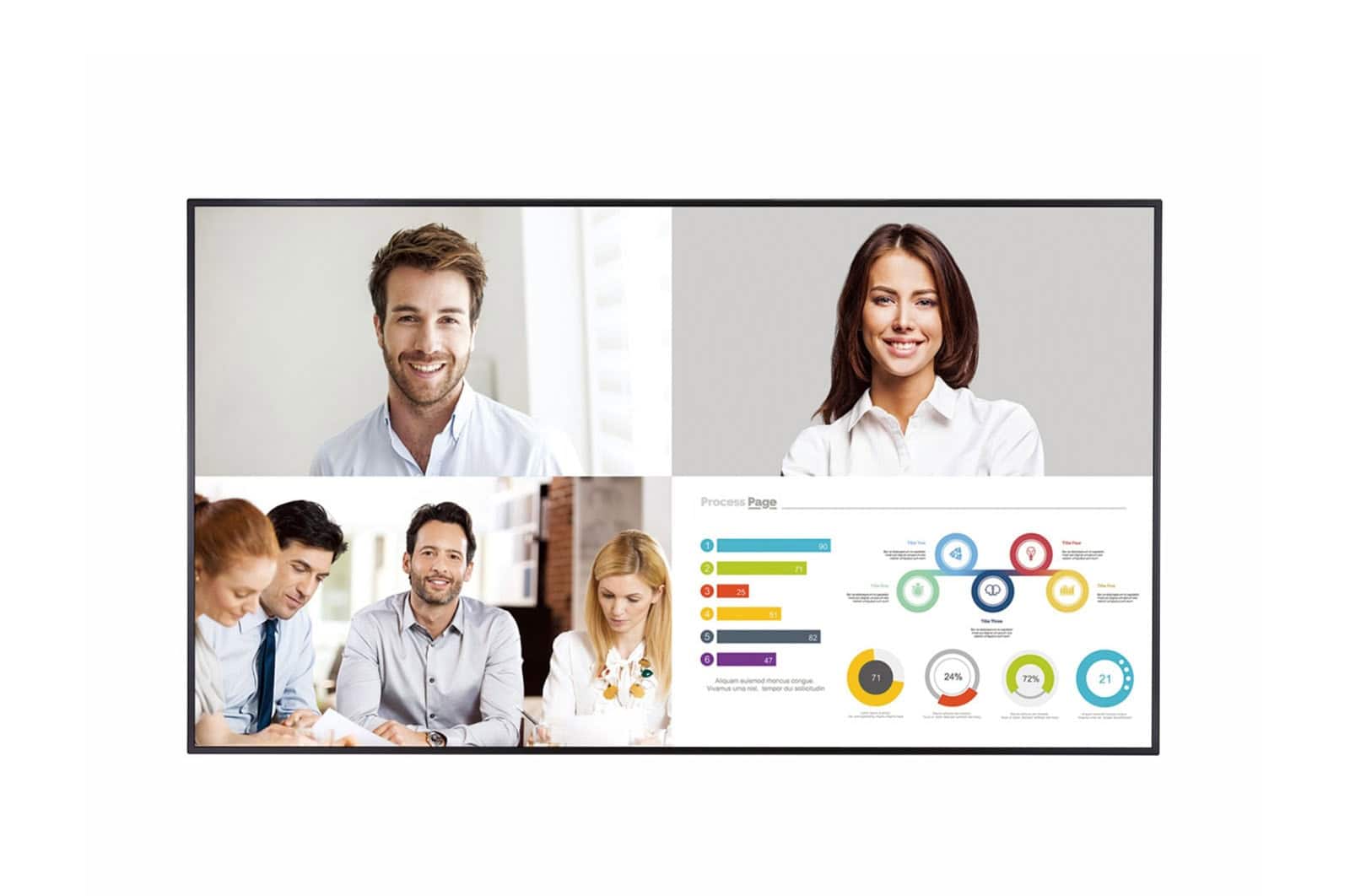 LG 98UM3F-B beeldkrant Digitale signage flatscreen 2,49 m (98") IPS 350 cd/m² 4K Ultra HD Zwart WebOS 24/7 (98UM3F-B.AEU) thumbnail