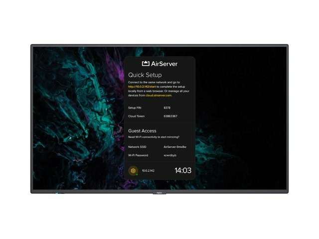 NEC MultiSync M861 Digitale signage flatscreen 2,18 m (86") LED 500 cd/m² 4K Ultra HD Zwart 24/7 (40001655) thumbnail