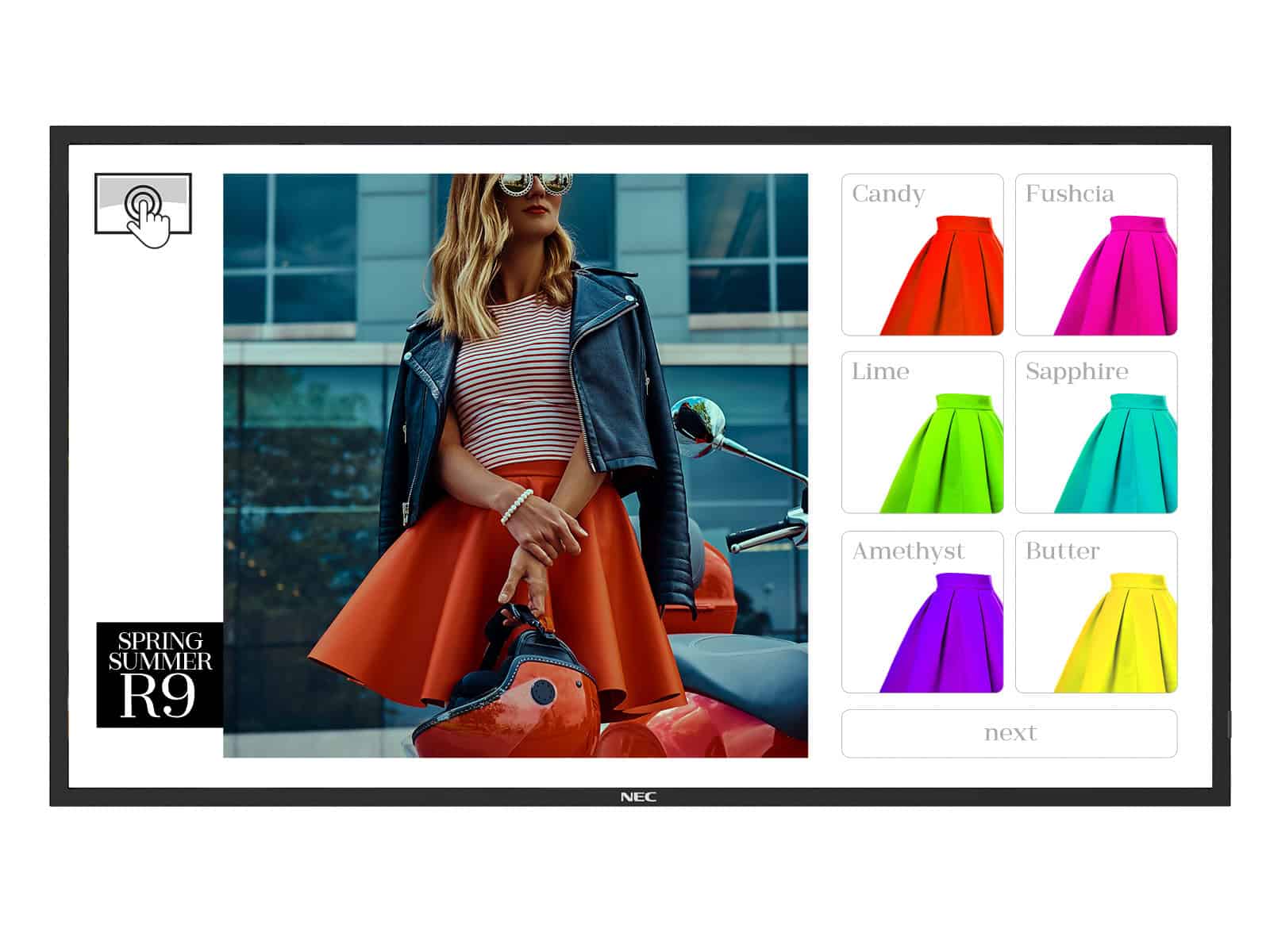 NEC MultiSync ME501 IR-2 Kiosk-ontwerp 127 cm (50") LED 400 cd/m² Zwart Touchscreen Type processor 18/7 (60005961) thumbnail