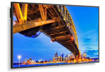 NEC MultiSync M431-2 Kiosk-ontwerp 109,2 cm (43") LED 500 cd/m² 4K Ultra HD Zwart Type processor (60006083) thumbnail