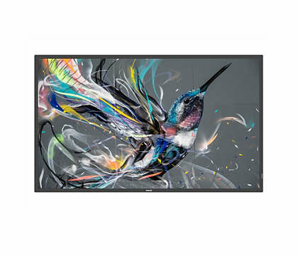 Philips 65BDL3650QE/00 beeldkrant Digitale signage flatscreen 165,1 cm (65") LCD Wifi 300 cd/m² 4K Ultra HD Zwart Type processor Android 10 18/7 (65BDL3650QE/00) thumbnail