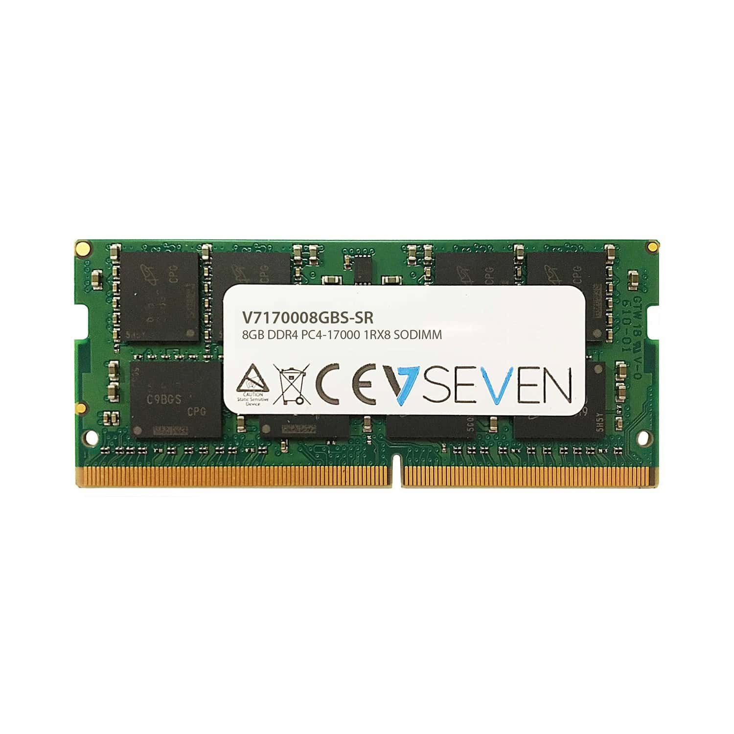 V7 V7170008GBS-SR geheugenmodule 8 GB 1 x 8 GB DDR4 260-pin SO-DIMM (V7170008GBS-SR) thumbnail
