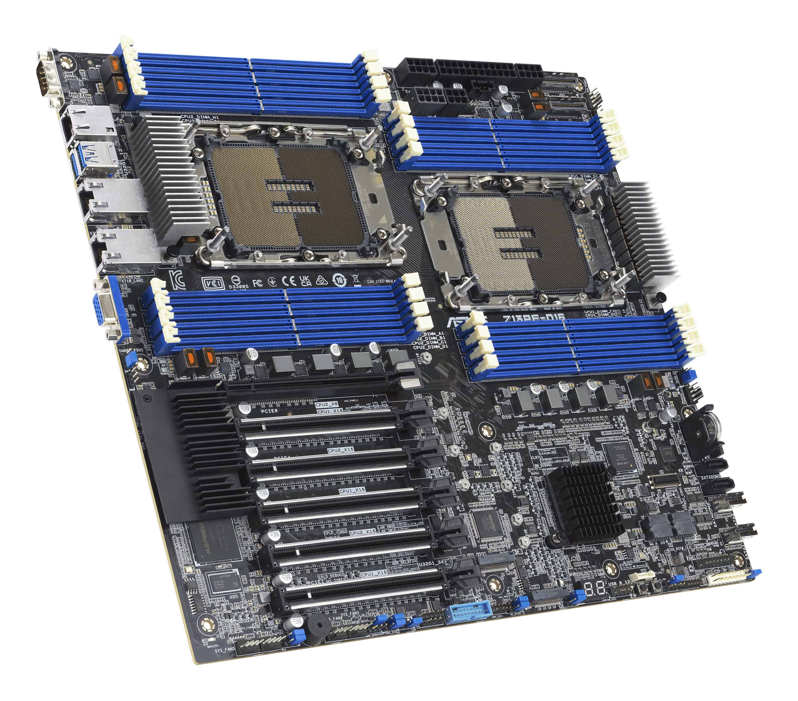ASUS Z13PE-D16/ASMB11 Intel C741 LGA 4677 (Socket E) Verlengd ATX (90SB0CA0-M0UAY1) thumbnail