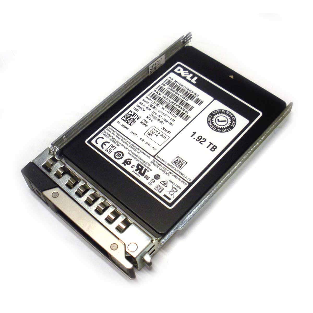Dell SSDR 1.9T SATA6 2.5 MU S-3A EC (K5P0T-RFB) thumbnail