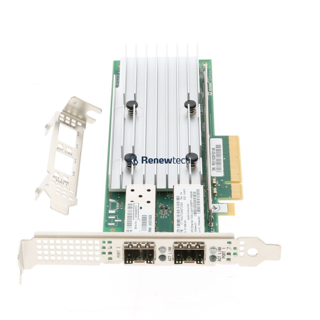 HPE ETHERNET 10GB DUAL-PORT SFP+ QL41401-A2G ADAPTER - LPB (P08446-B21-LP) thumbnail