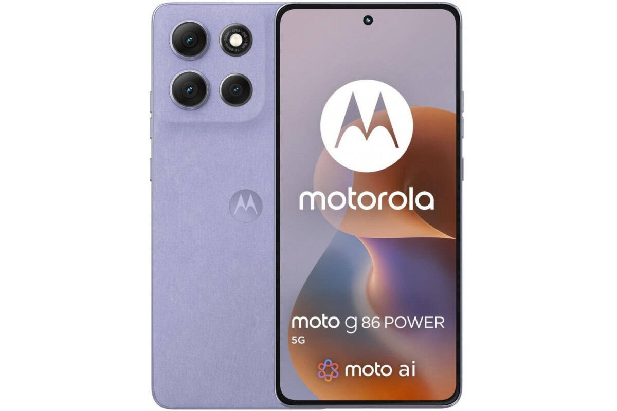 Motorola Moto G86 Power 12GB/256GB Purple (PB8X0033PL) thumbnail