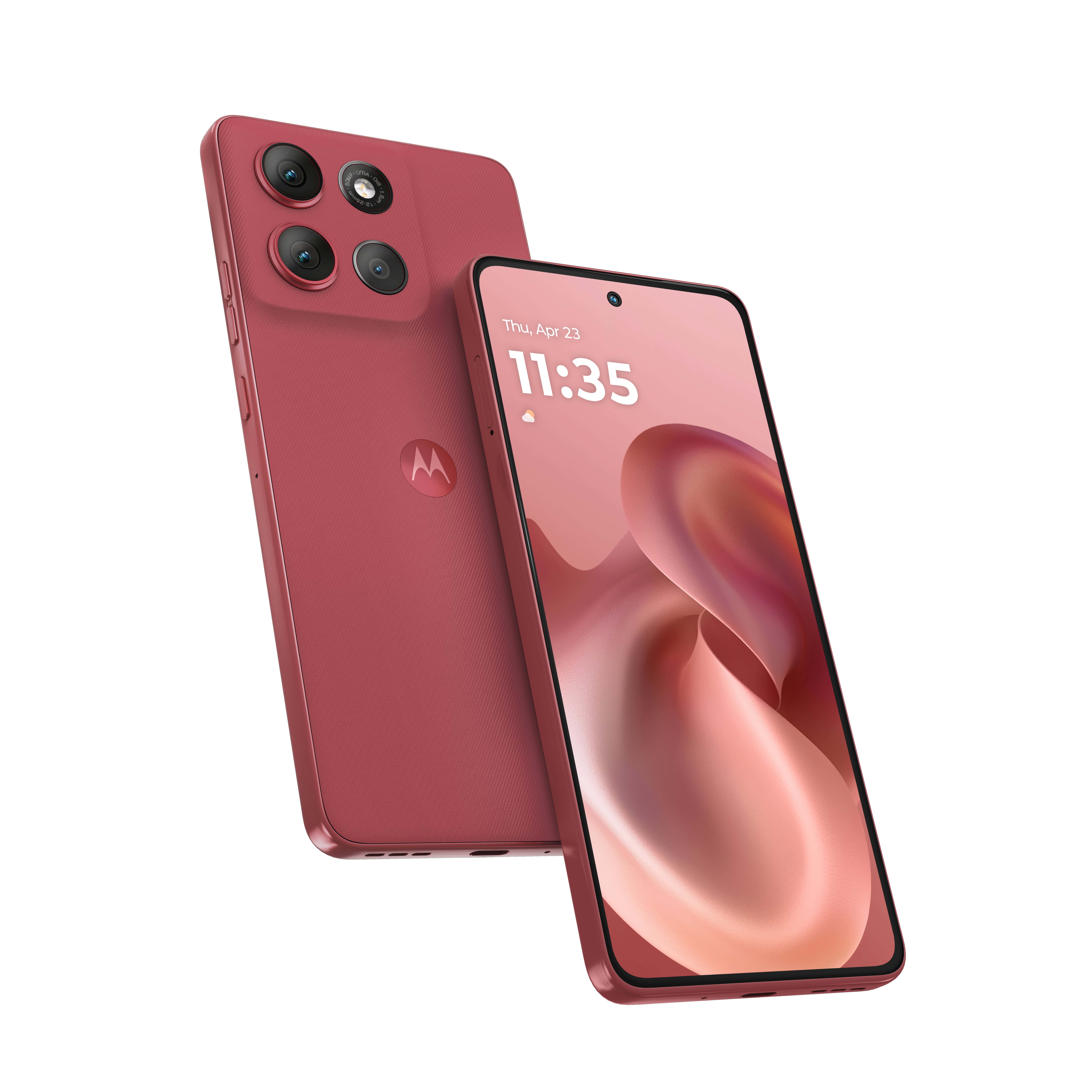 Motorola moto g86 power 5G 16,9 cm (6.67") Dual SIM Android 15 USB Type-C 12 GB 256 GB 6720 mAh Roze (PB8X0035PL) thumbnail